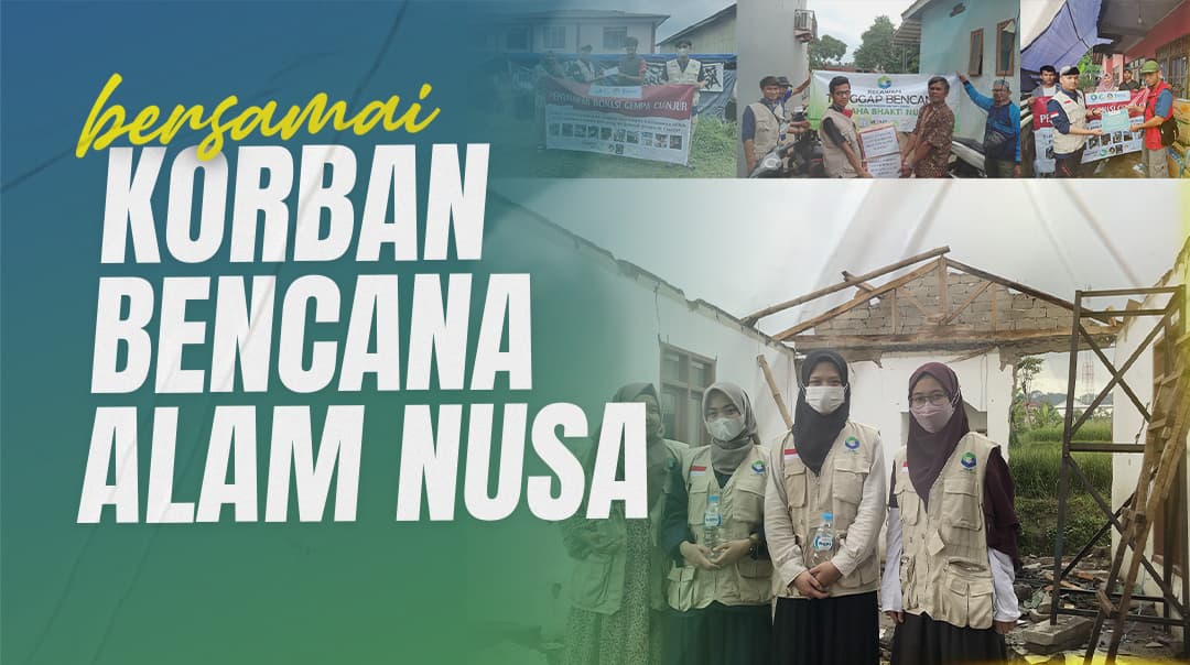 Bantu Korban Bencana Alam Nusa